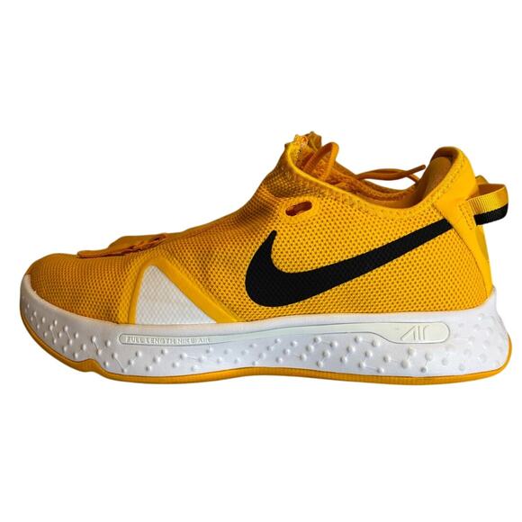 Men's Nike PG4 TB Promo University Yellow Gold CW 4134-702, Size 9, EUC - Picture 2 of 10